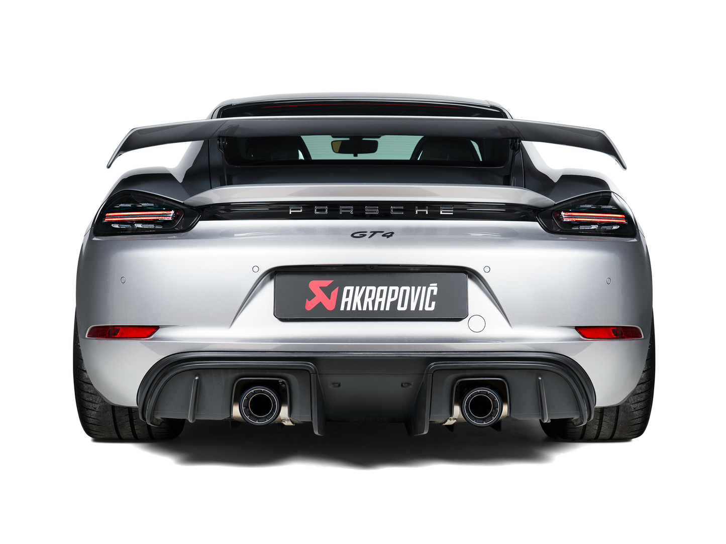 Akrapovič Slip-On Line Porsche 718 Cayman GT4 / Spyder