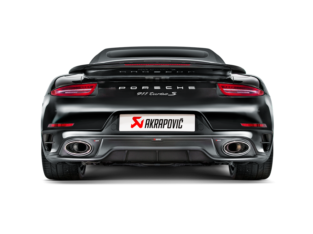 Akrapovič Slip-On Line Porsche 911 Turbo/Turbo S (991)