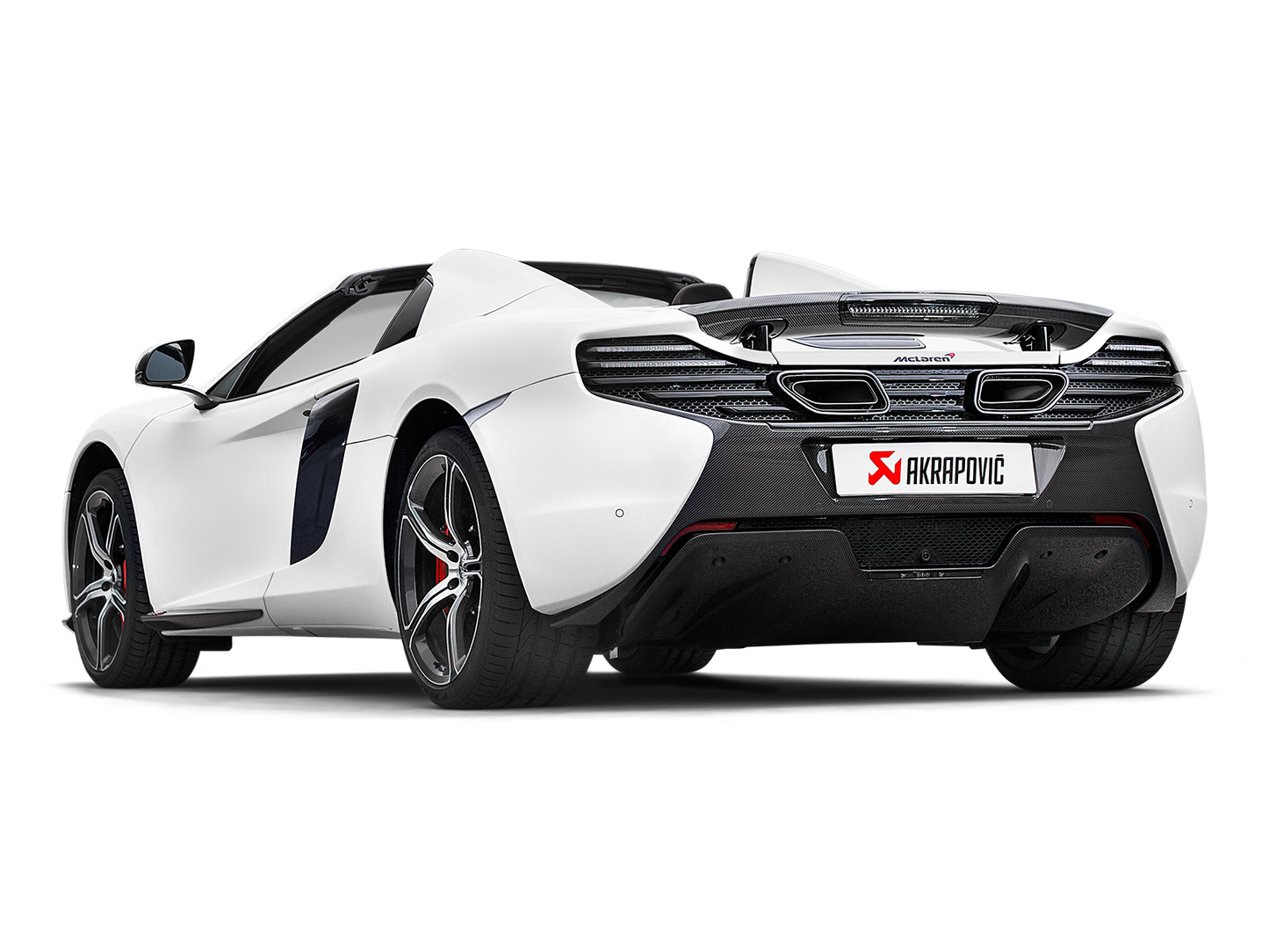 Akrapovič Slip-On Line McLaren 650S