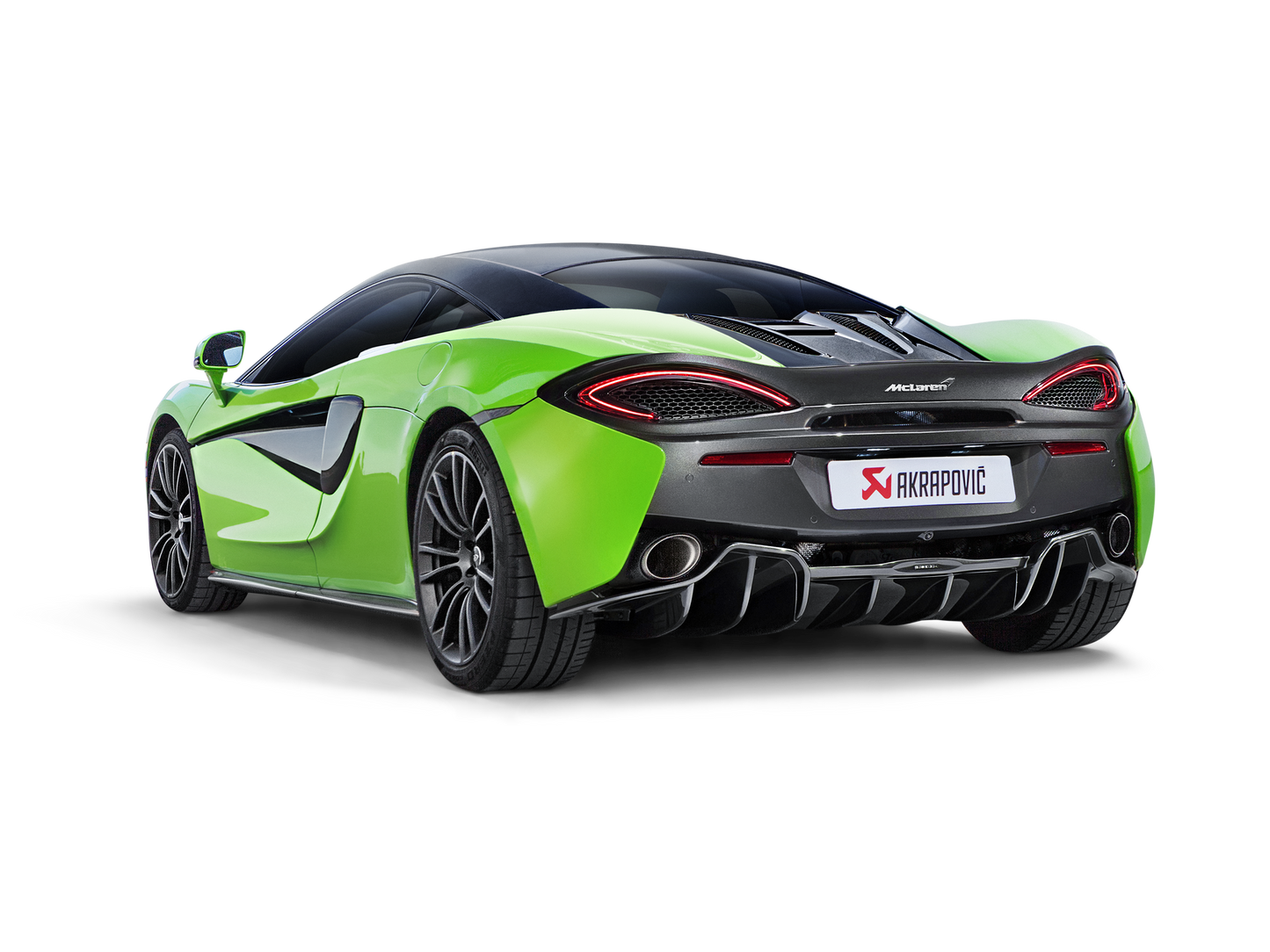 Akrapovič Slip-On Line McLaren 540C / 570S / 570GT