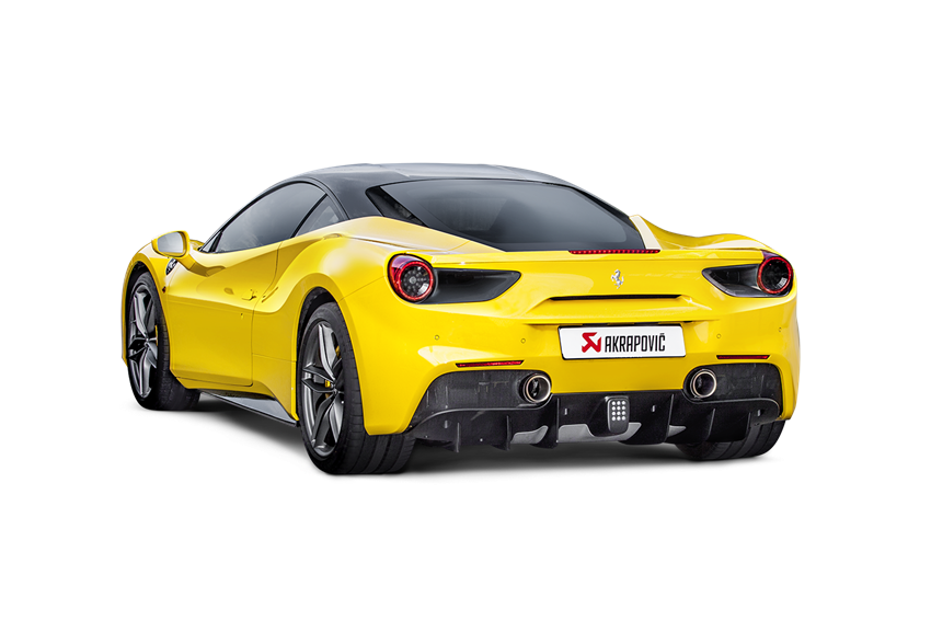 Akrapovič Slip-On Line Ferrari 488 GTB/488 Spider 16-19
