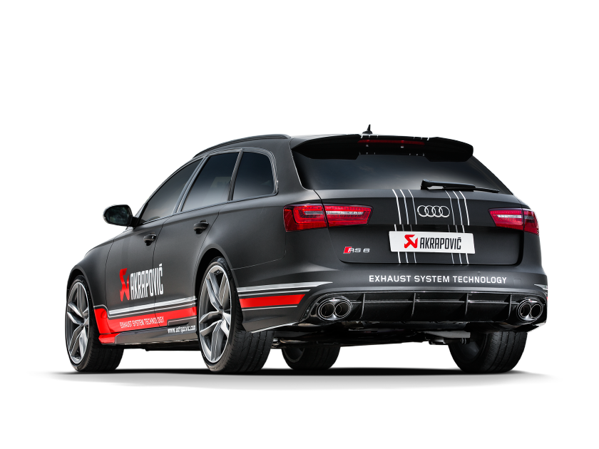 Akrapovič Evolution Line (Titanium) Audi RS6 Avant 14-18 (C7)