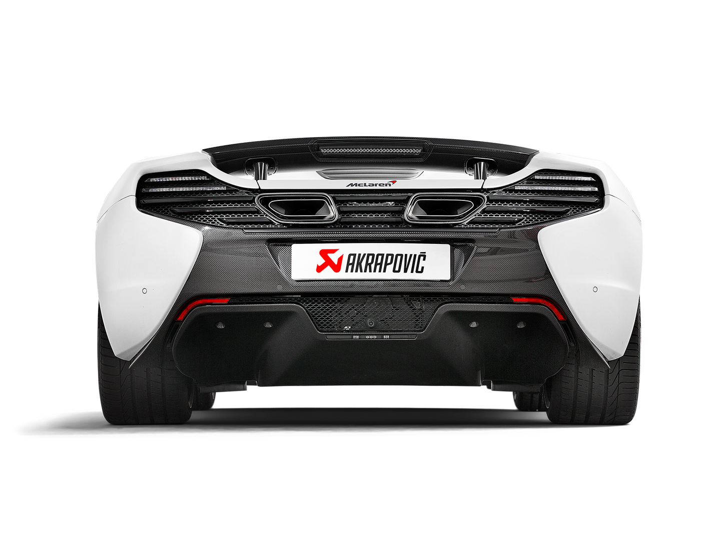Akrapovič Slip-On Line McLaren 650S