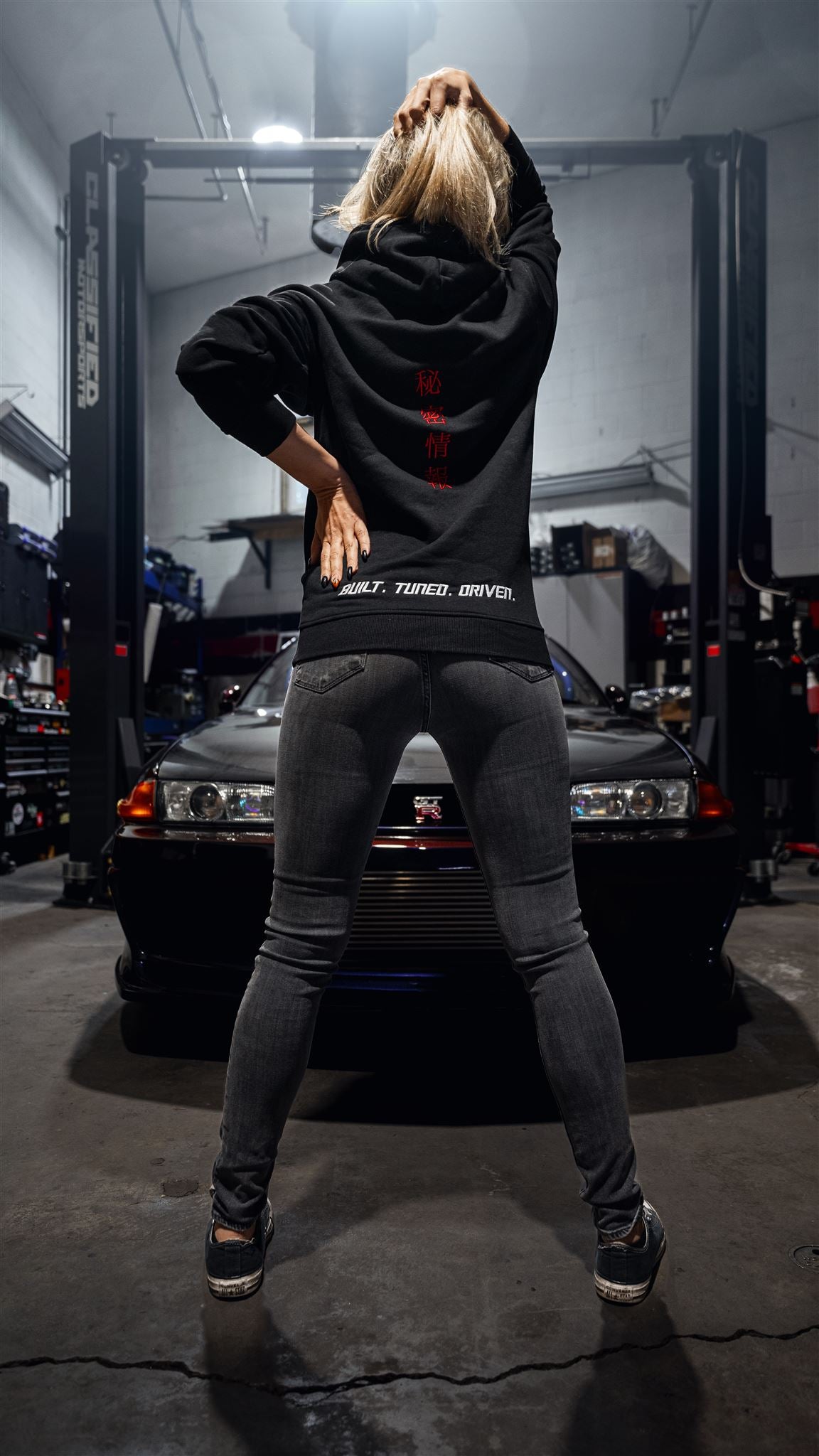 Classified Motorsports Hoodie Embroidered