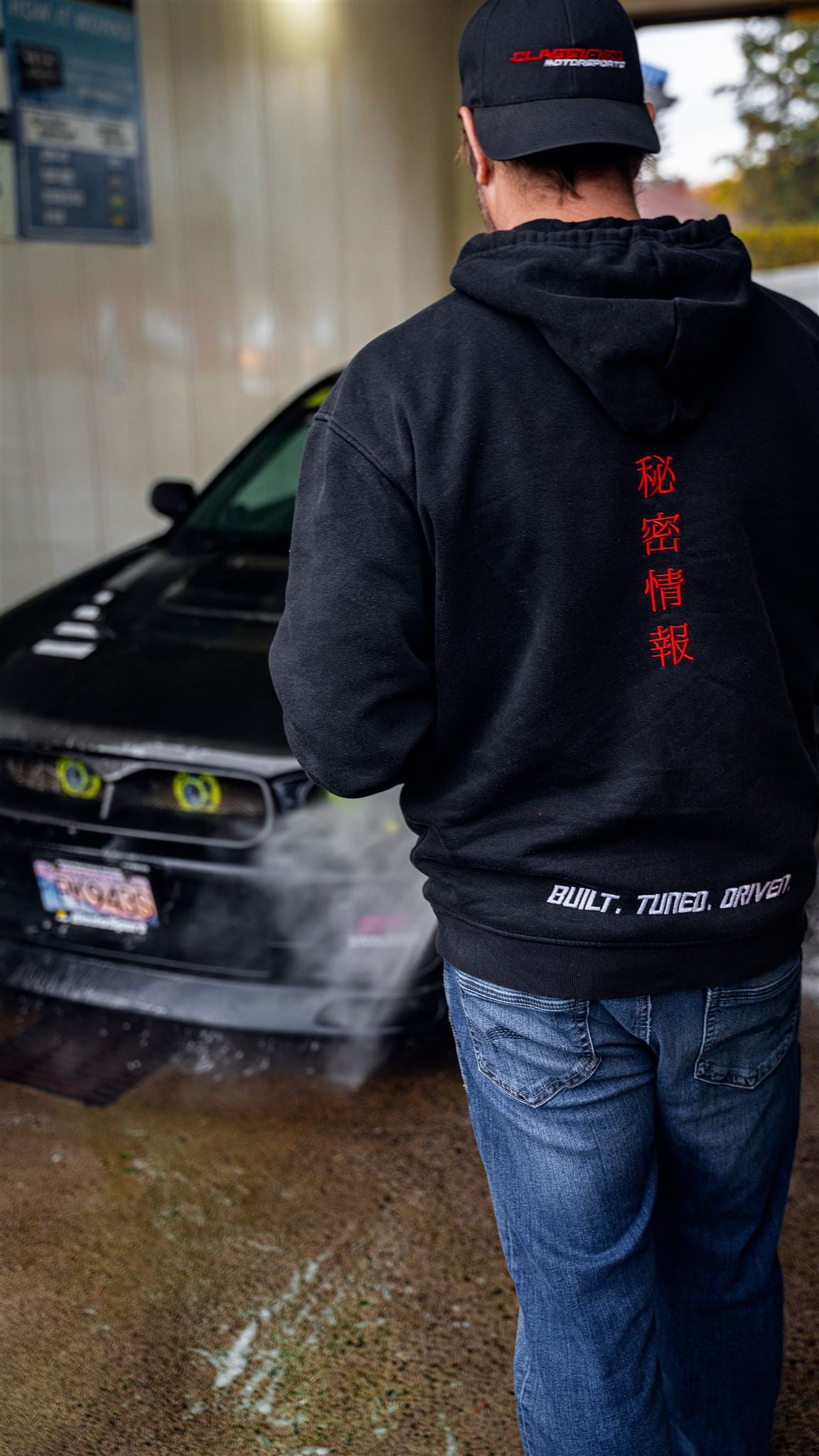 Classified Motorsports Hoodie Embroidered