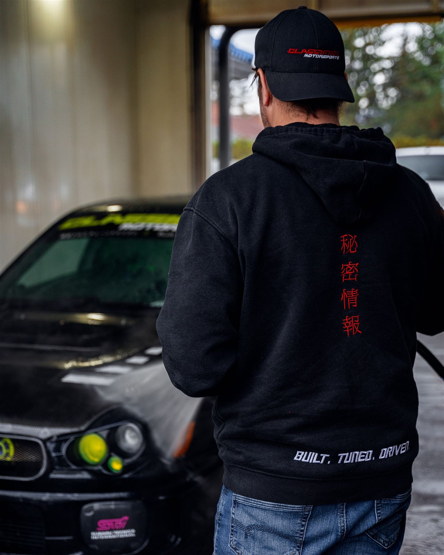 Classified Motorsports Curved Brim Hat - Black