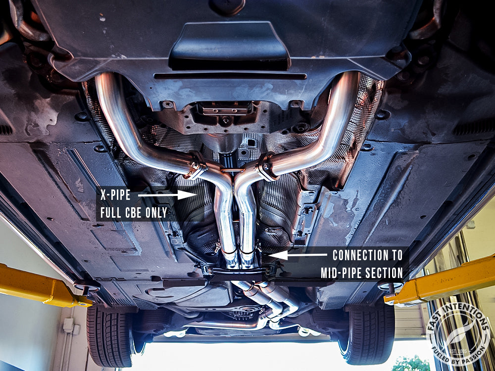 Fast Intentions Audi B8-S4 FI Cat Back Exhaust System