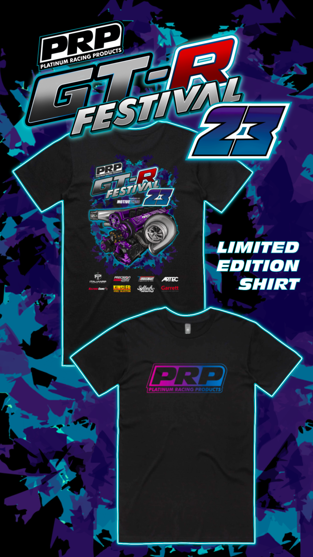 Limited Edition 2023 GT-R Festival Shirt