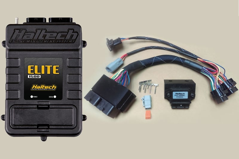 Haltech Elite 1500 PnP Adapt Harn ECU Kit - Polaris RZR 1000 non T