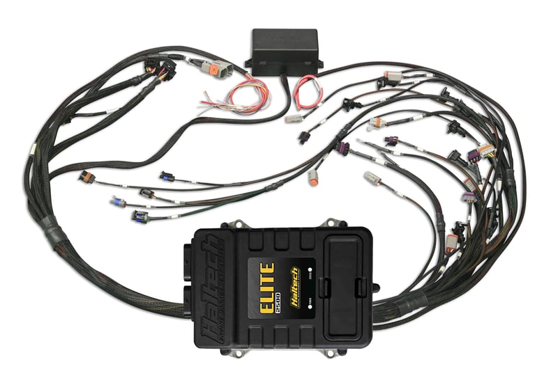 Haltech Elite 2500 GM GEN III LS1 non DBW Terminated Harness Kit EV1