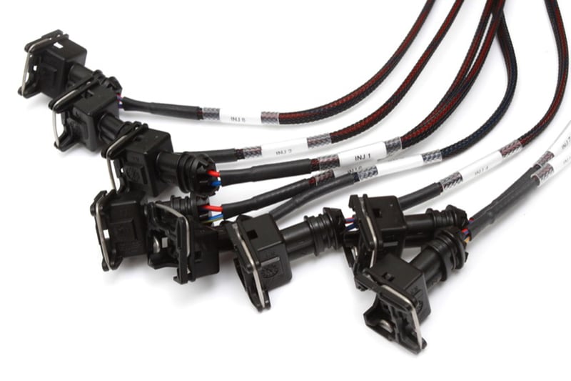 Haltech Elite 2500 GM GEN III LS1 non DBW Terminated Harness Kit EV1