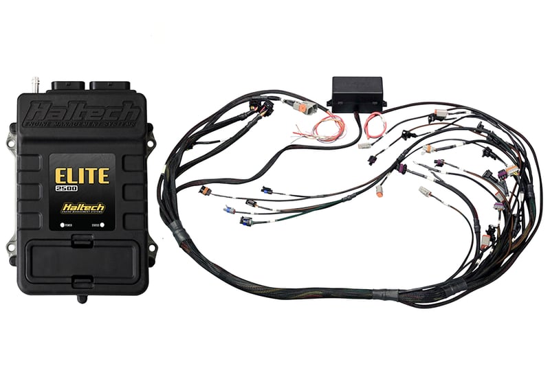 Haltech Elite 2500 GM GEN IV LS2 non DBW Terminated Harness Kit EV6