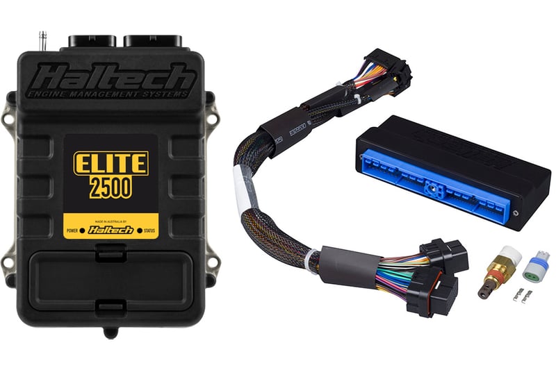Haltech Elite 2500 PnP Adapt Kit - Toyota LandCruiser 1FZ-FE MY95-97