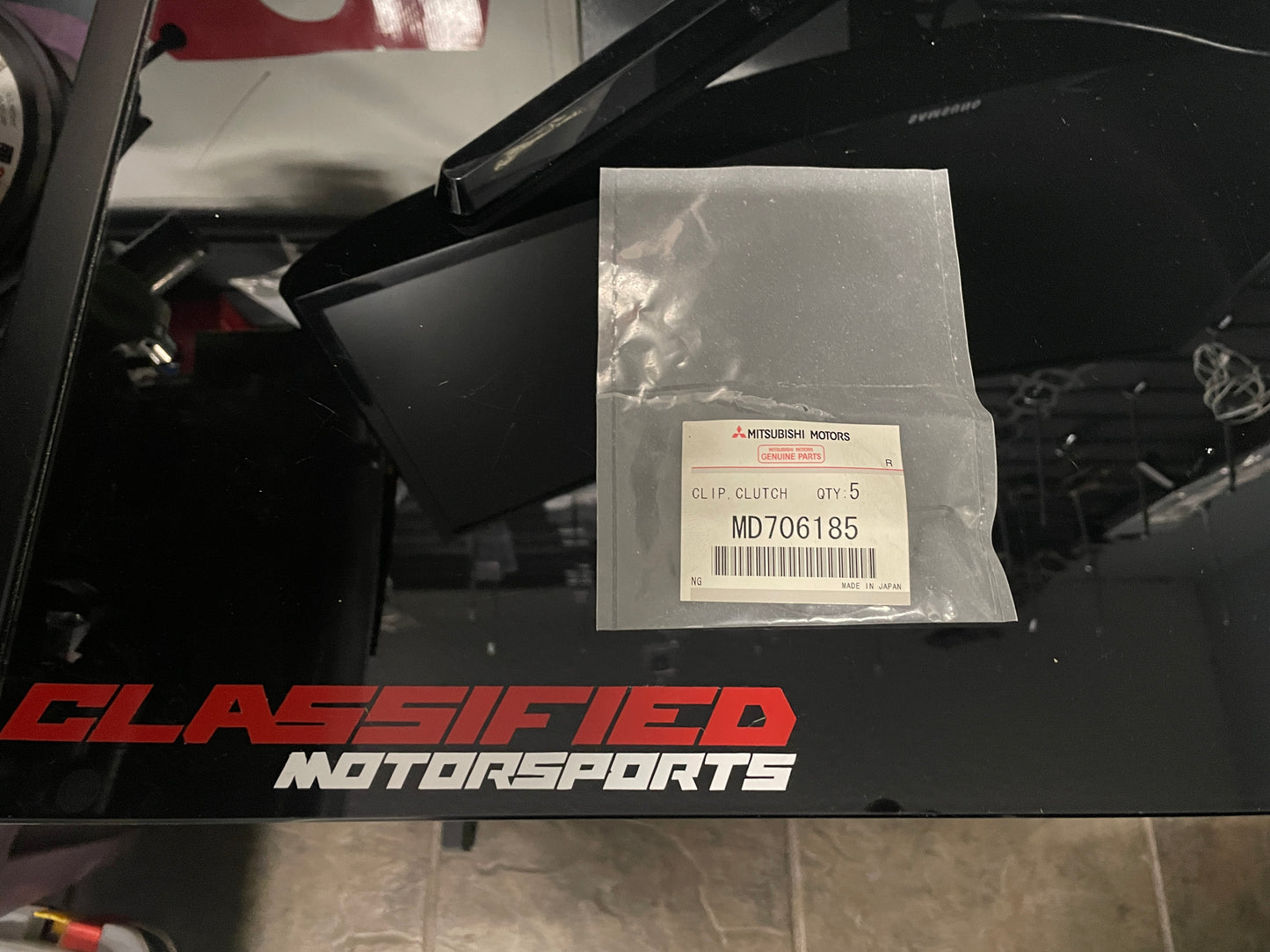Mitsubishi Clutch Release Throw Out Bearing Clip Talon/Eclipse 1G/2G