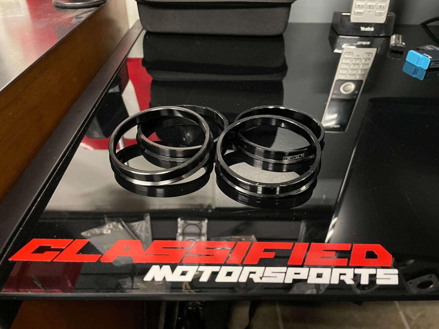 Aluminum Hub Centric Rings 73.1mm OD to 66.1mm ID