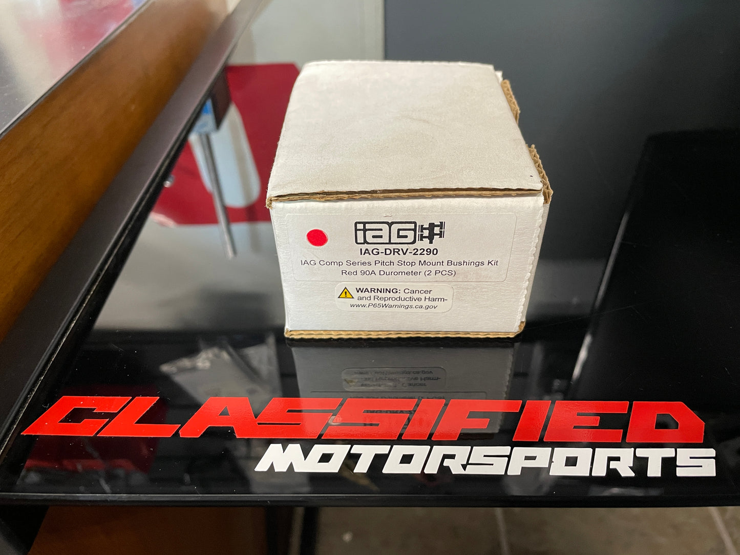 IAG Performance Red Competition Series (90A) Pitch Mount Bushing Kit