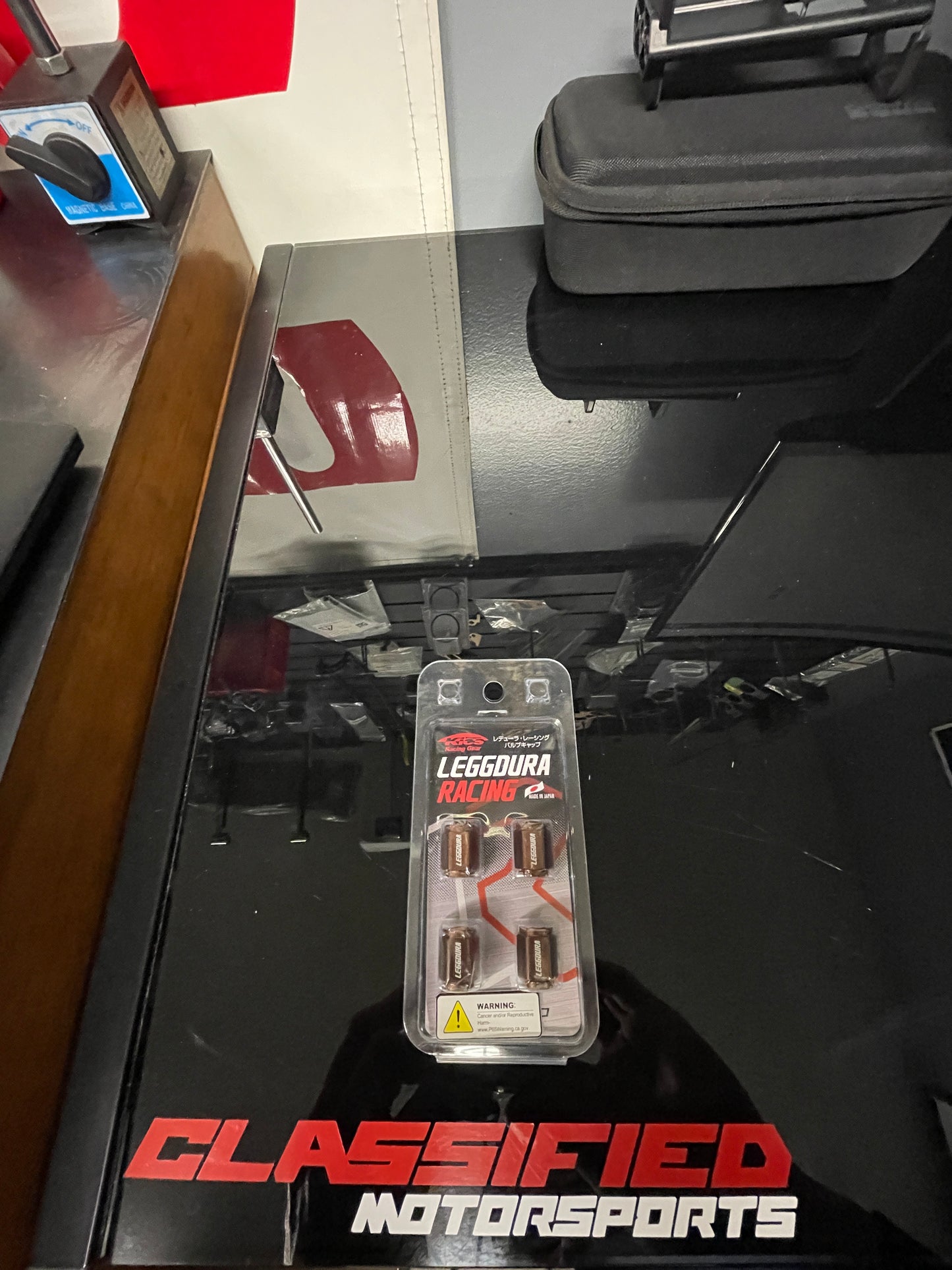 Kics Leggdura Racing Valve Stem Caps Set Of 4