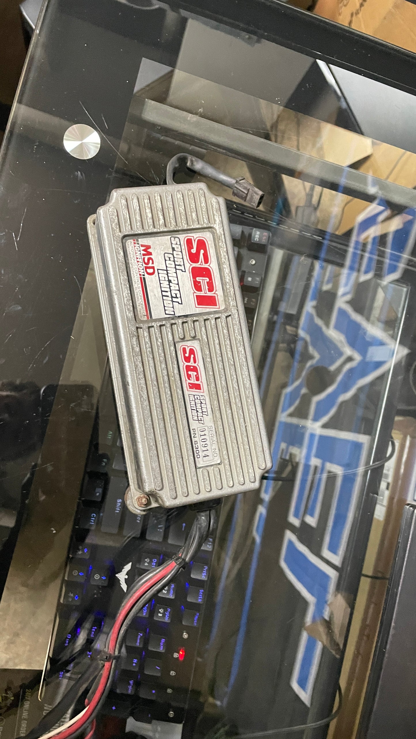 MSD SCI Ignition Box (USED) With Honda B-Series Distributor Cap