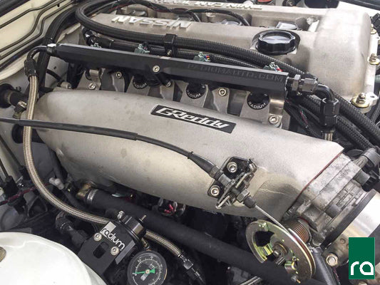 Radium Top Feed Conversion Fuel Rail Nissan SR20DET S13