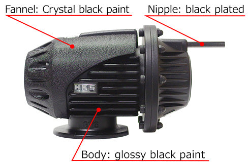 HKS Universal SSQV4 Black Edition Blow Off Valve