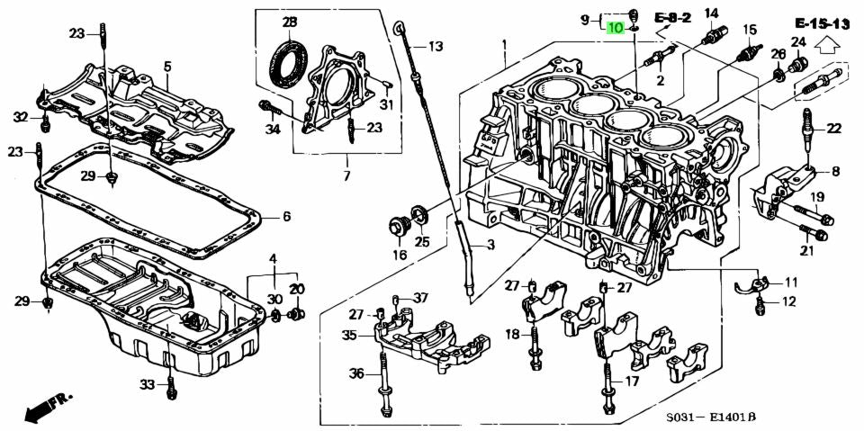 Honda/Acura Vtec O-Ring 15142-PH3-003