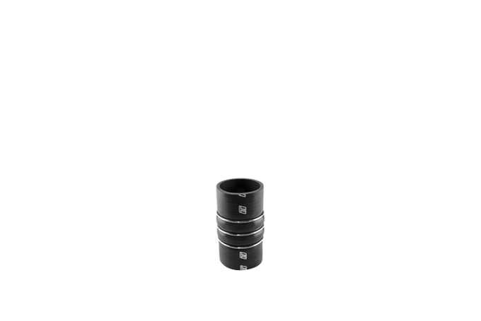Silicon Double Hump Hose 2.25"" - Black