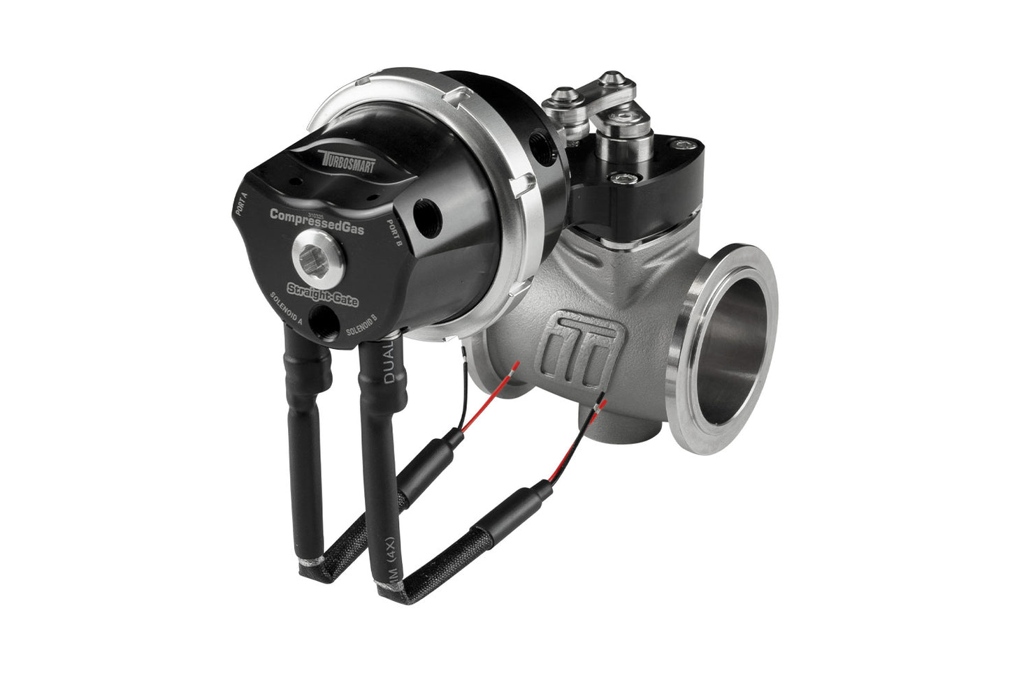 PSG40CG Pneumatic StraightGate40 Compressed Gas (Solenoid) 7psi Black