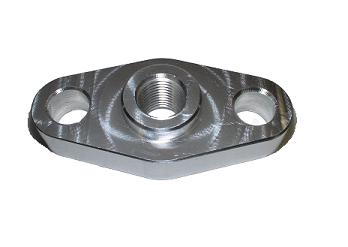 Aluminum Turbo Oil Inlet Flange (Feed)