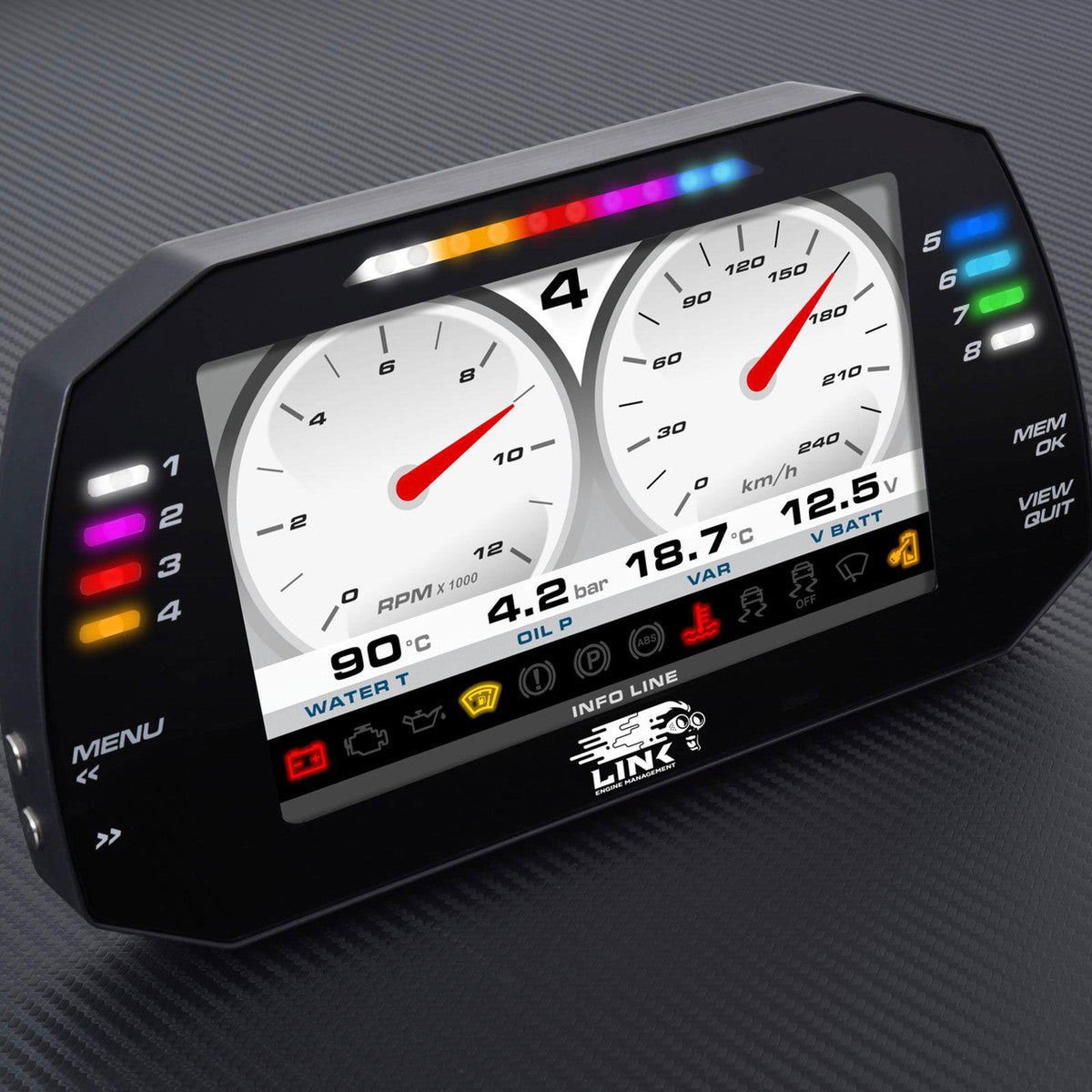 Link MXG Strada 7" Dash - Street Edition