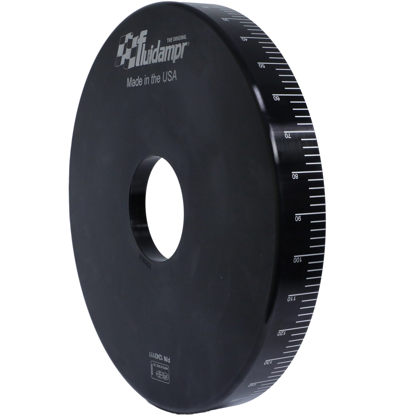 Fluidampr Harmonic Balancer Tractor Pulling - Universal Fit For Taper Lock Hub - Requires Mandrel Bolt-Hole Drilling - No Pulley