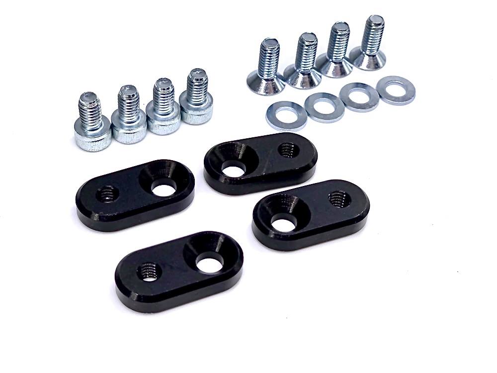 US License Plates to JDM Adapter Bracket Billet