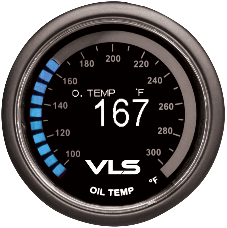 VLS Oil Temperature OLED Gauge