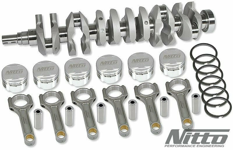 Nitto RB30 Wide Rod Journal 3.2L Stroker Kits