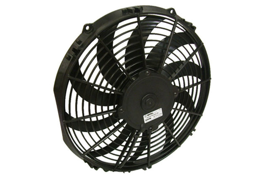 CSF All-Aluminum Fan Shroud w/ 12-inch SPAL Fan 92-00 Civic - Black