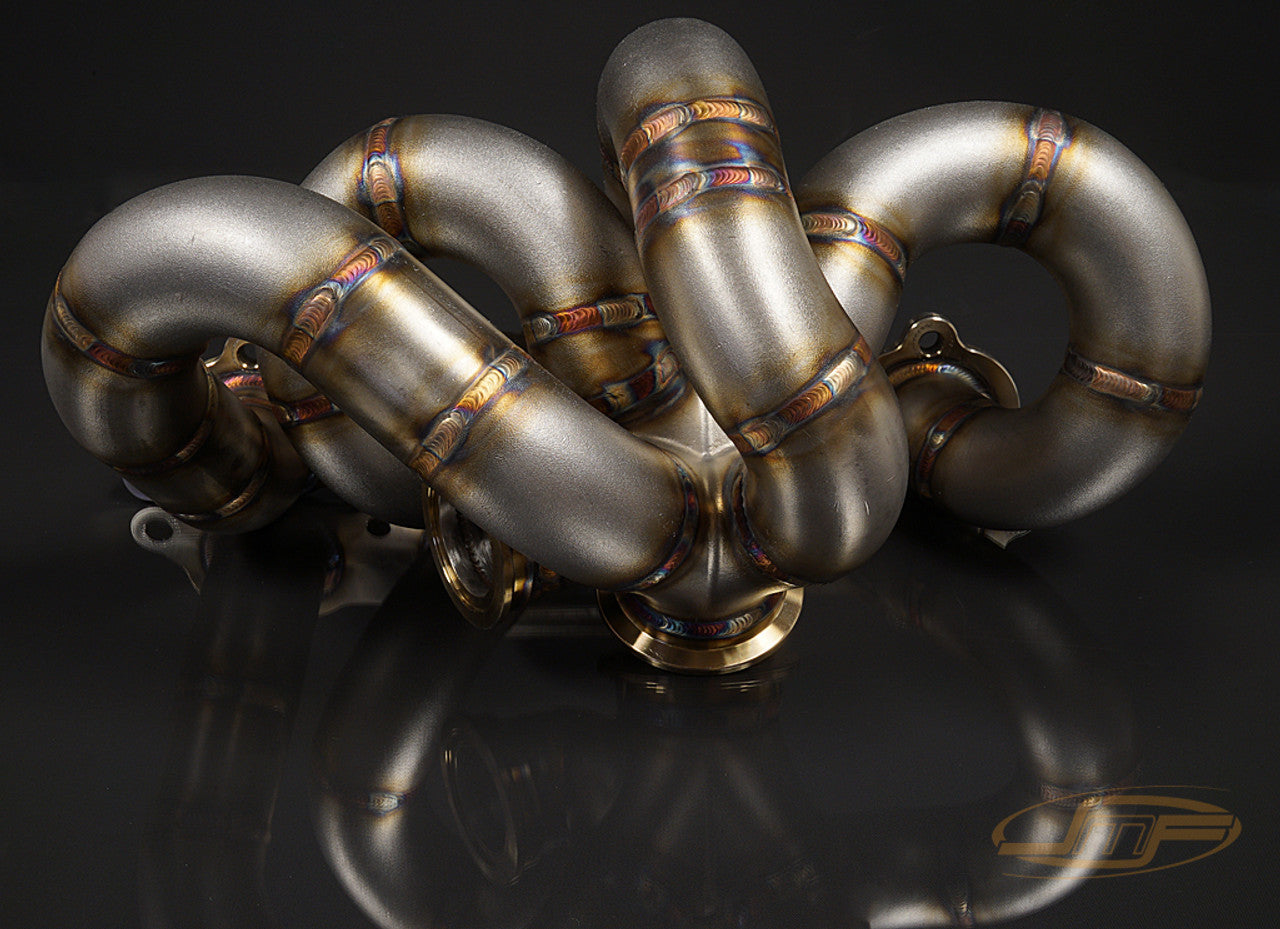 JMF EVO 7/8/9 Bottom Mount Exhaust Manifold