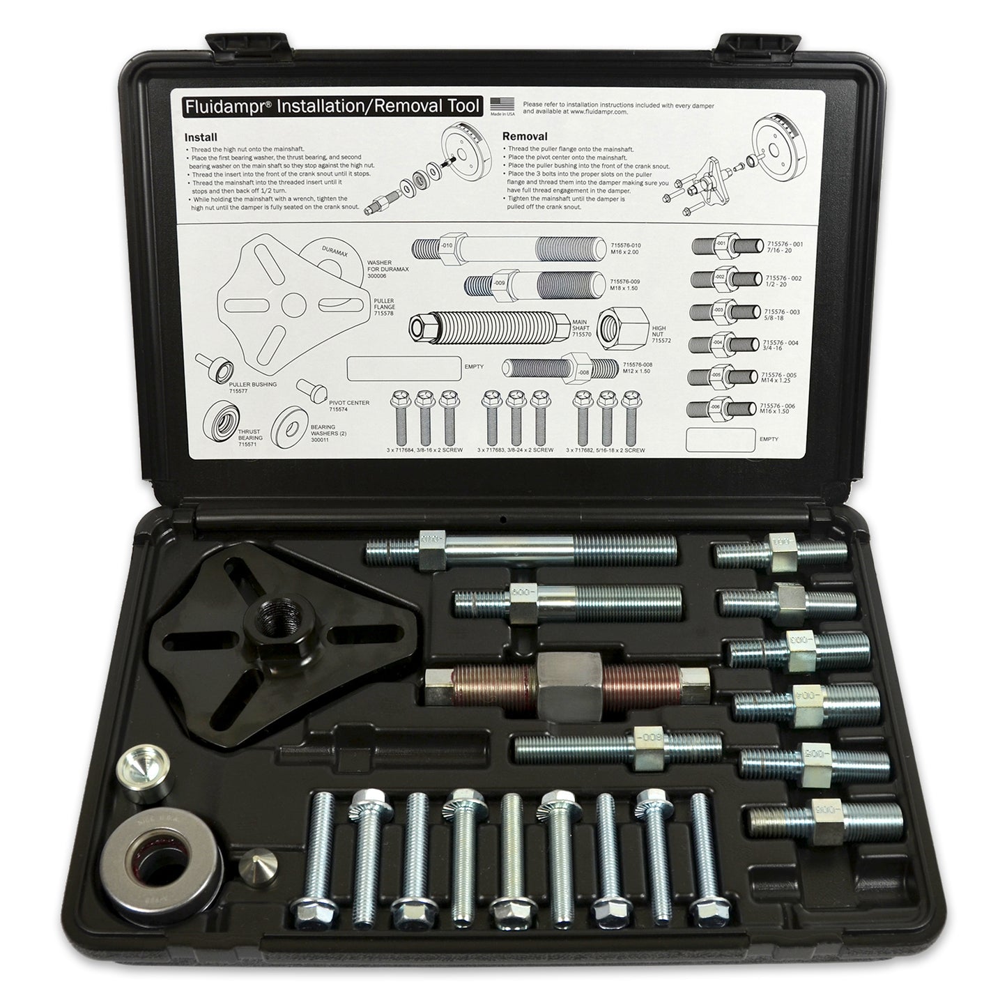 Fluidampr Harmonic Balancer Puller - Installer