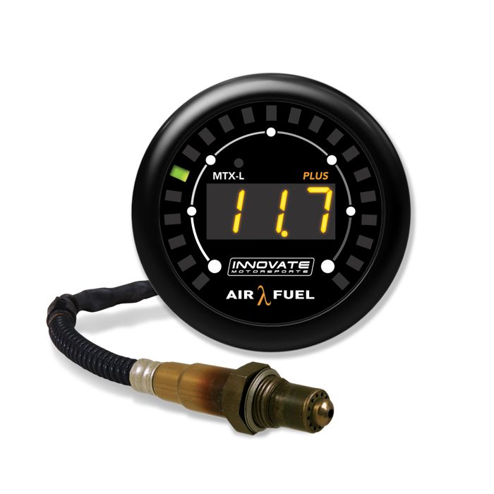 Innovate MTX-L PLUS Digital Air/Fuel Ratio Gauge Kit 3ft w/O2 Sensor