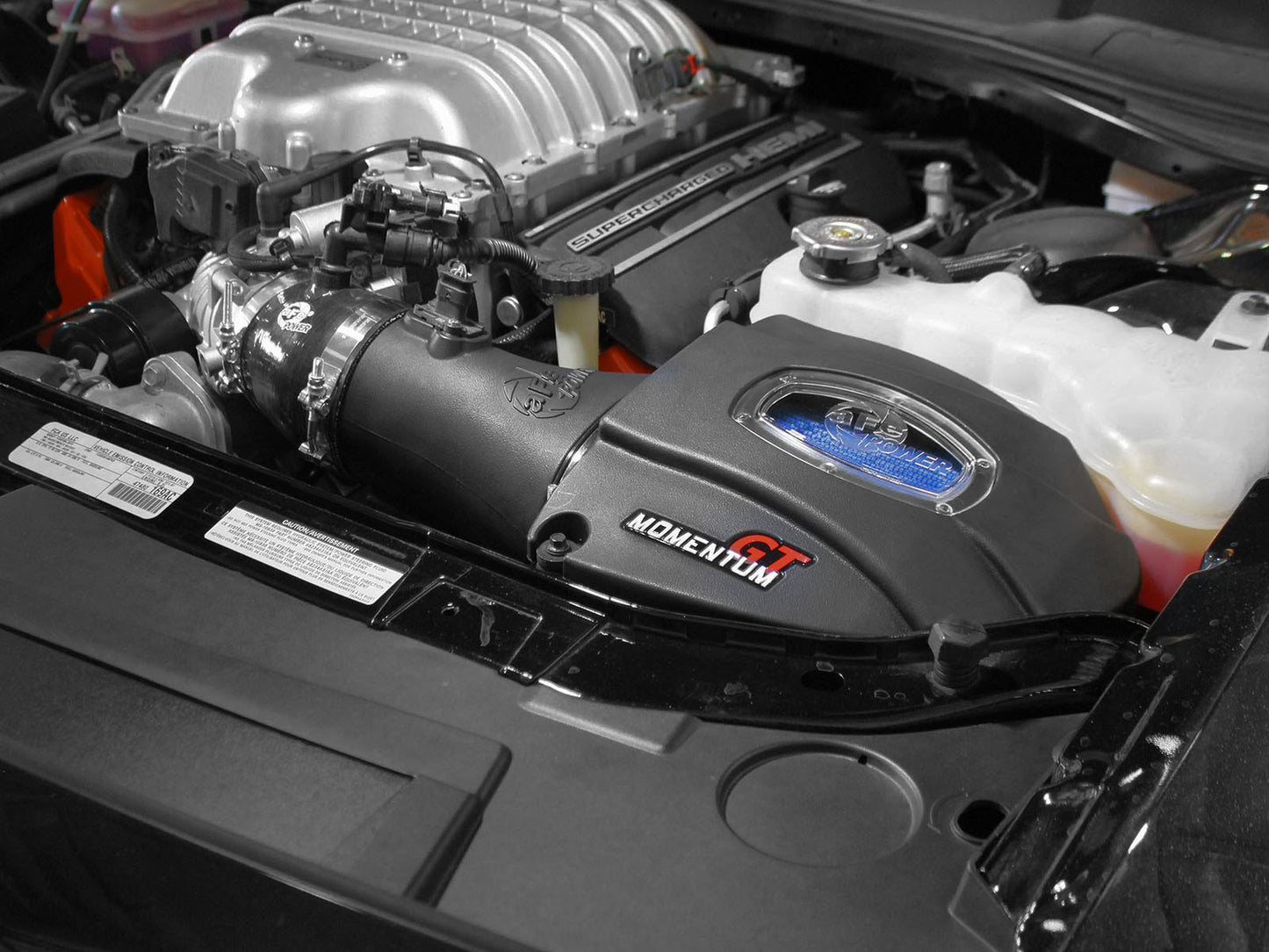 aFe Momentum GT Cold Air Intake System 15-16 Dodge Charger/Challenger Hellcat