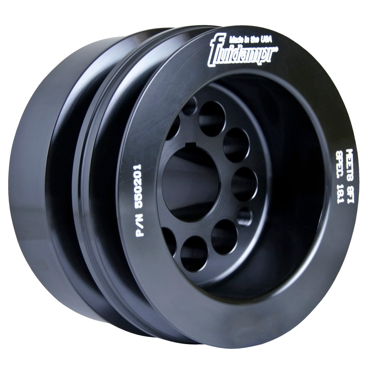 Fluidampr Harmonic Balancer Ford Flathead V8 with Wide Belt Pulley
