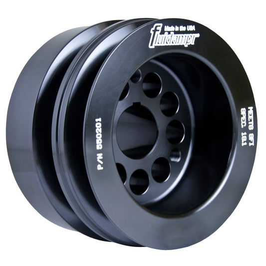 Fluidampr Harmonic Balancer Ford Flathead V8 with Wide Belt Pulley