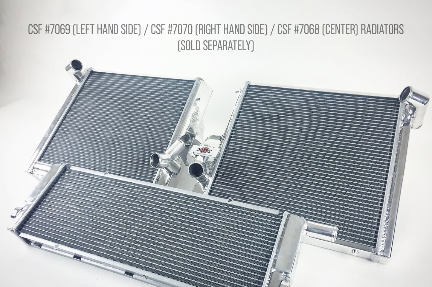 CSF All-Aluminum Radiator Porsche 991 Turbo / GT3 / RS / CUP / 981 Spyder / GT4 (Center)