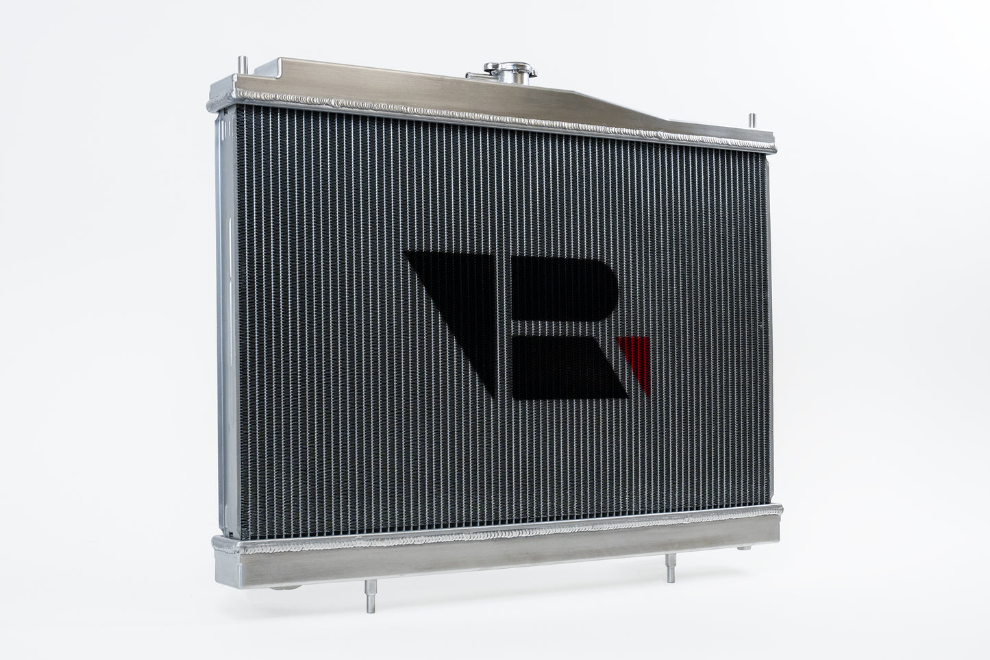 CSF Cooling - Full Billet Aluminum High-Performance Radiator R33 Skyline GT-R/GTS - Raw Billet