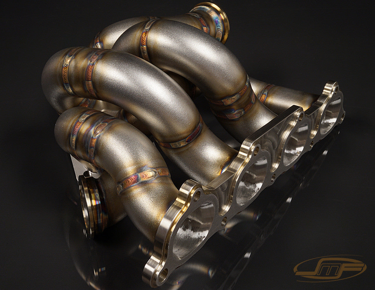 JMF EVO 7/8/9 Forward Facing Exhaust Manifold