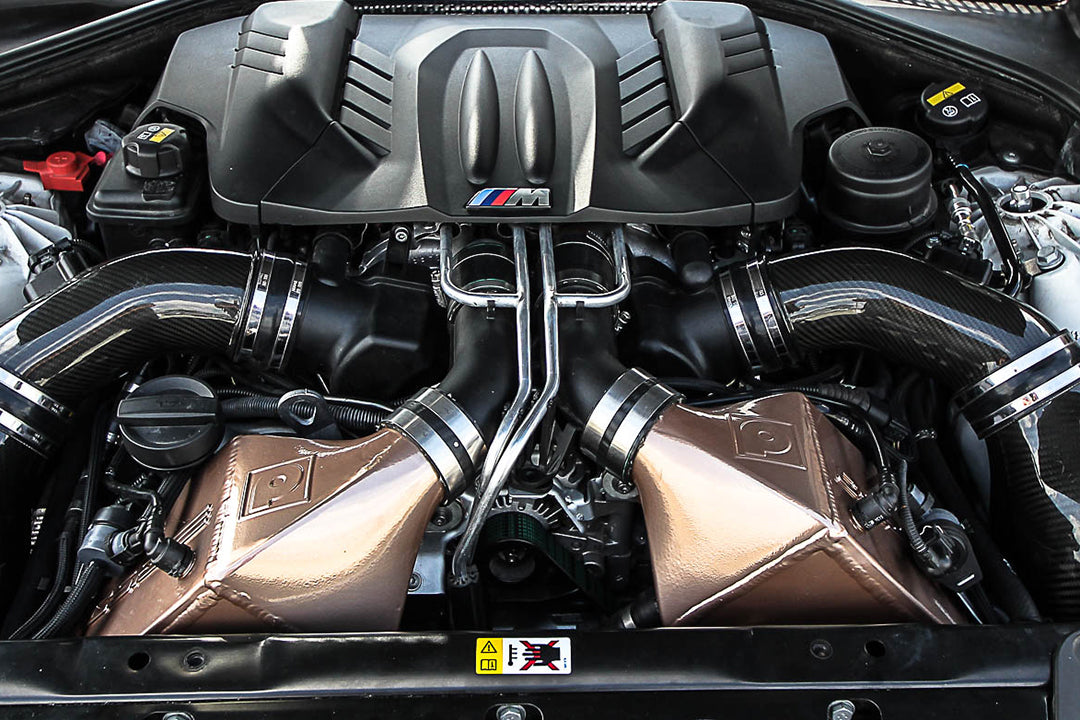 CSF Twin Charge-Air-Cooler Set BMW F1X M5 & M6 - Raw Finish