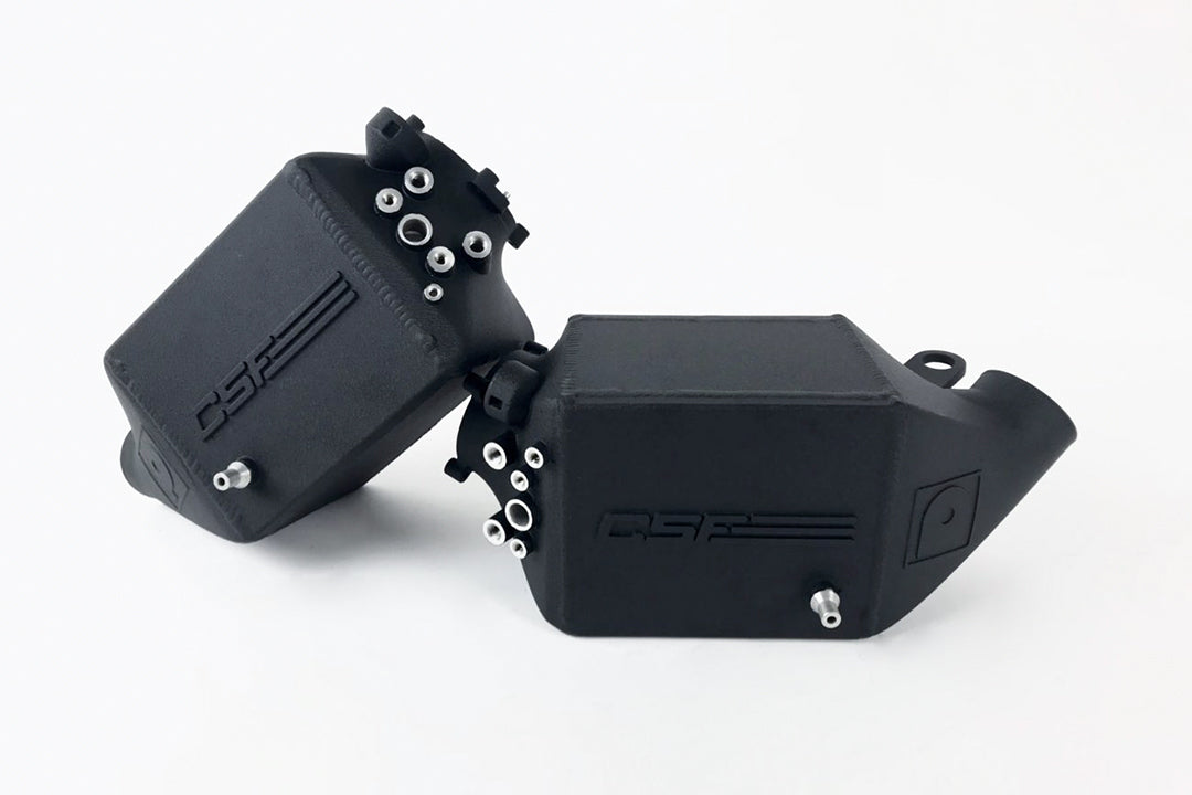 CSF Twin Charge-Air-Cooler Set BMW F1X M5 & M6 - Crinkle Black Finish