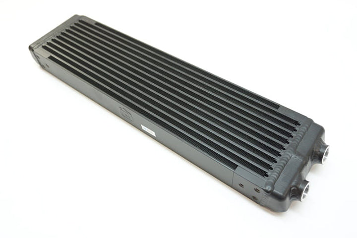 CSF Universal Dual-Pass Oil Cooler / RS Porsche / M22 x 1.5 / 24L x 5.75H x 2.16W