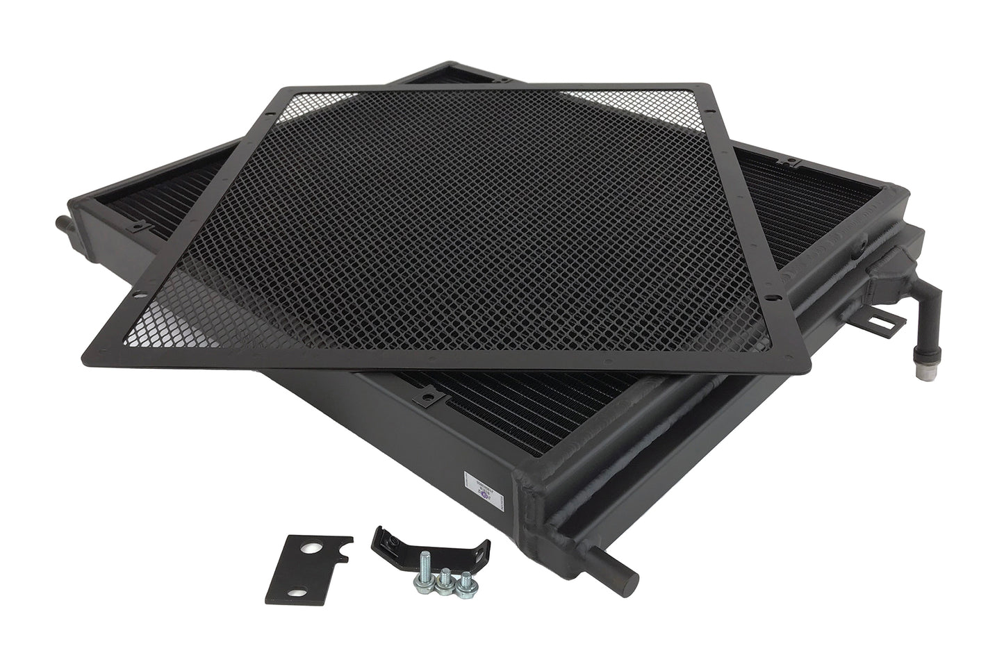 CSF Triple-Pass Heat Exchanger w/ Rock Guard BMW F3X/F2X B58/B48 - Black