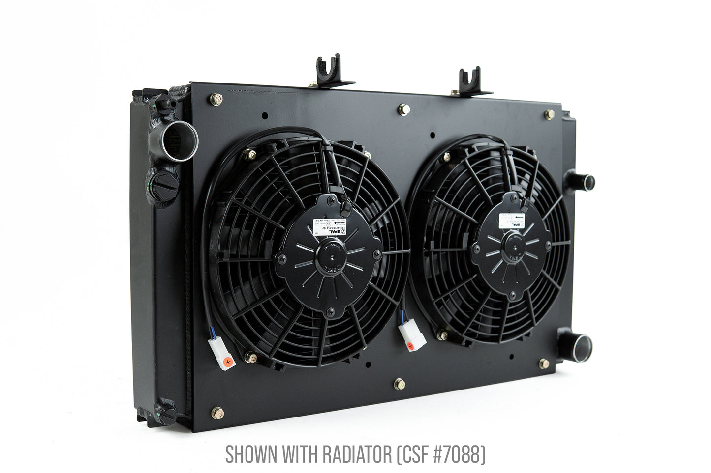 CSF All-Aluminum Fan Shroud w/ Dual 9-inch SPAL Fan Porsche 944 / 924S