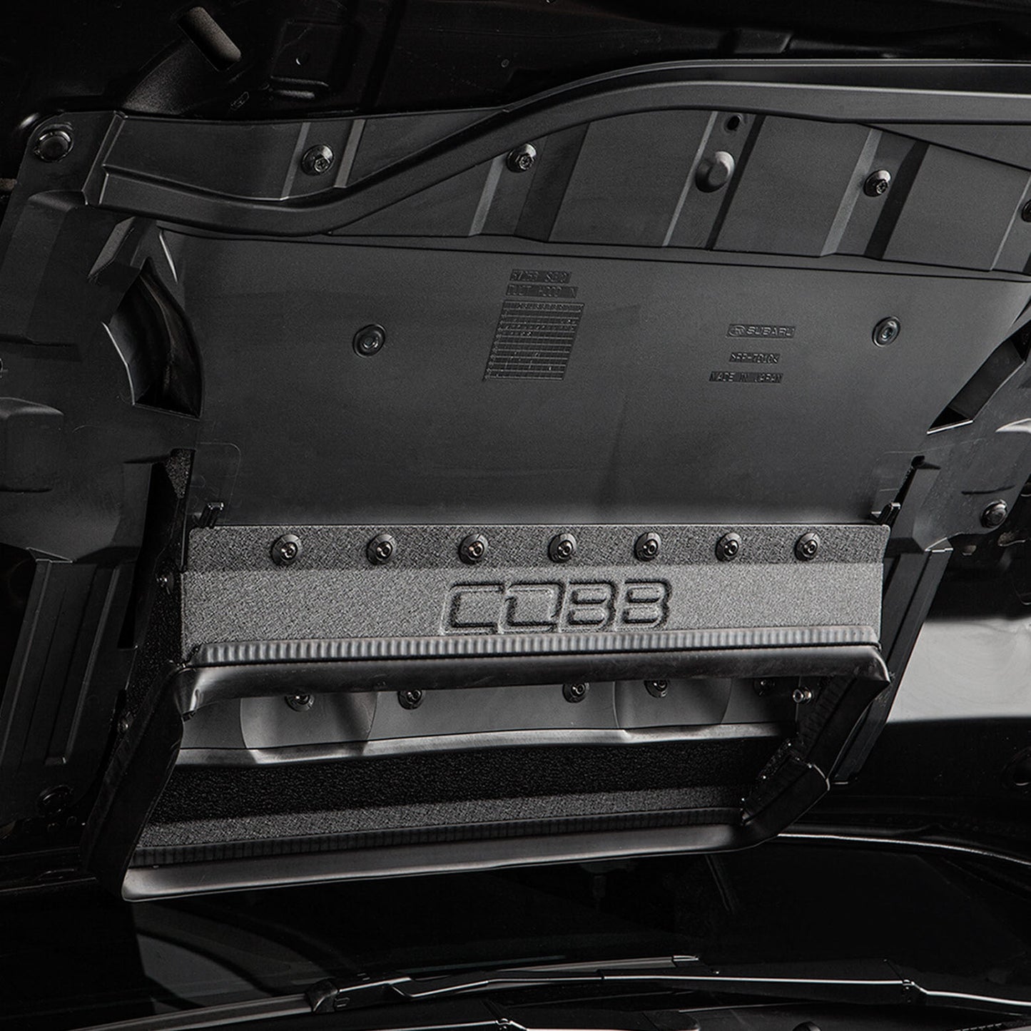 COBB Subaru Top Mount Intercooler Kit Black WRX 2022