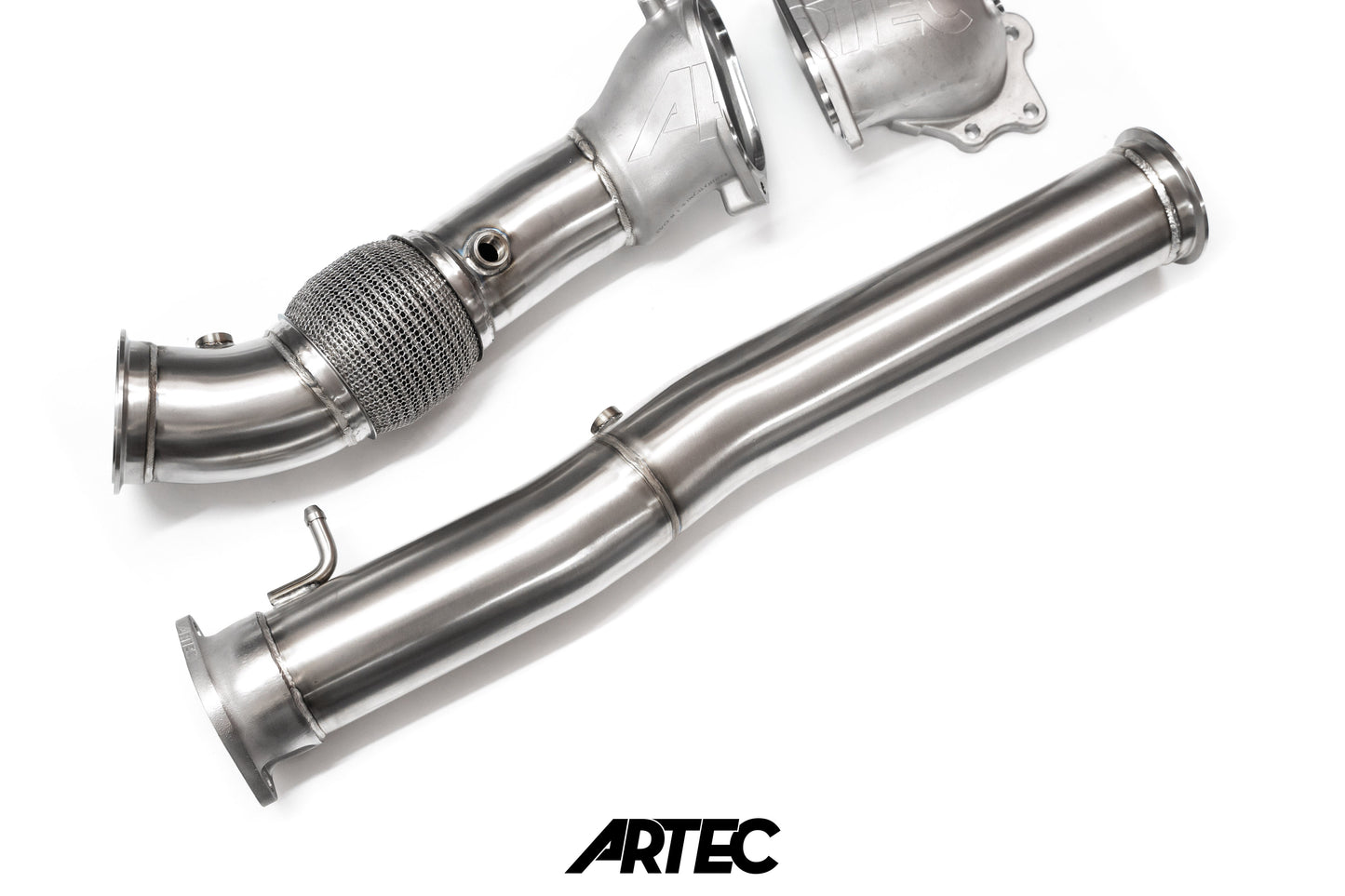 Artec Mitsubishi Evo 10 4B11T 3.5" Cast Dump / Front Pipe - Version 2